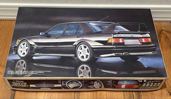 フジミ 1/24 リアルスポーツカーシリーズNo.30 メルセデス・ベンツ190E 2.5-16 EVOLUTION Ⅱ 未組立品