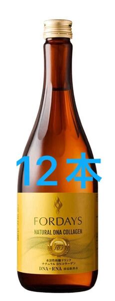 【値下げしました】フォーデイズ ナチュラルDNコラーゲン 12本 核酸ドリンク