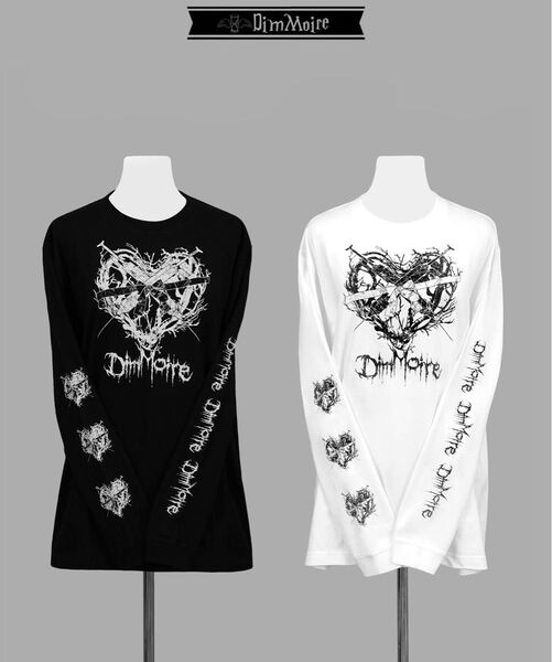 【公式完売品】Sickness ロンT【Black】Dimmire ディムモアール