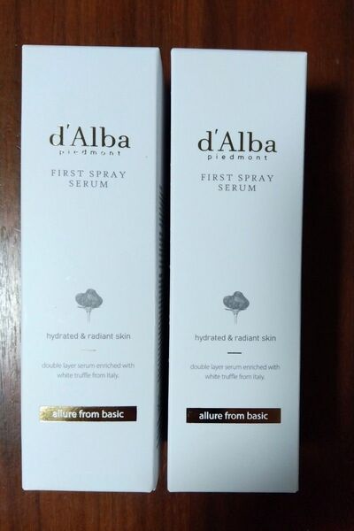 d'Alba ホワイトトリュフファーストスプレーセラム 100ml 2本