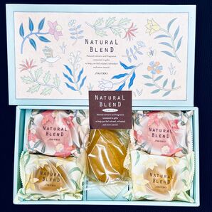 SHISEIDO NATURAL BLEND 5個 固形石鹸 資生堂 資生堂
