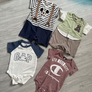 プティマイン GAP Champion ベビー服4点セット まとめ売り ミッキー くま