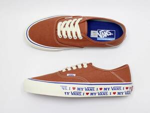 USA 企画 27cm Vans バンズ Authentic オーセンティック ソルトウォッシュ ポッテーズクレー キャンバス 靴 シューズ 20a8 