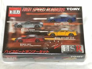 ★未開封 TOM Y トミカ ハイスピードランナーセット SUPRA SKYLINE GTR RX7 S2000★