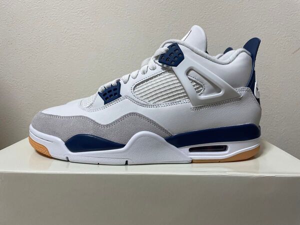 Nike SB Air Jordan 4 Retro SP "Summit White/Navy" 27.5cm