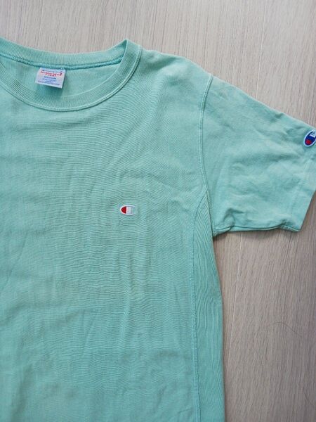 REVERSE WEAVE Tシャツ Champion 半袖 M ミントグリーン ライトグリーン