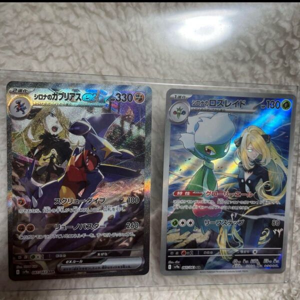 ポケモンカード シロナのガブリアス EX