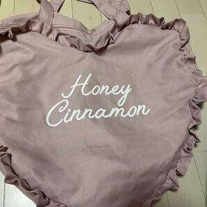 Honey cinamon ハートトートバッグ ハニーシナモン