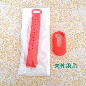 ★未使用品★スマートウォッチ カバー ベルト シリコン製 オレンジ