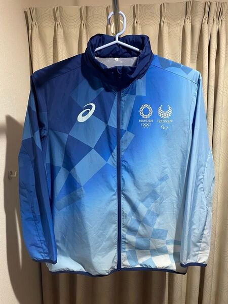 asics アシックス 2020 TOKYO 東京オリンピック ボランティアジャケット ジャケット ナイロンジャケット 五輪 古着