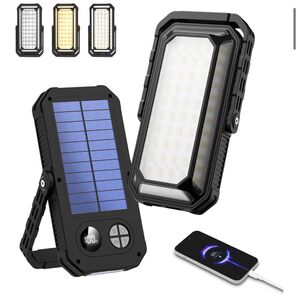 【新品】ランタン キャンプ 災害対策 ソーラーバッテリー 急速充電 PSE認証 災害 地震 ソーラー充電式 10000mah