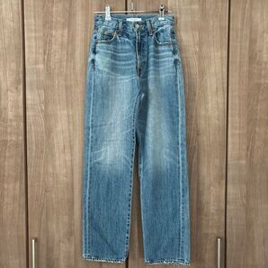 美品★MOUSSY ストレートデニム