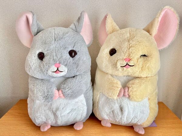 チンチラのララちゃん 超ウルトラBIG シルクハットレジャーランド限定 ぬいぐるみ 2体セット