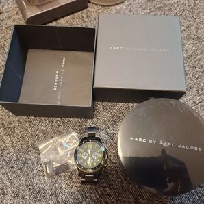 マークジェイコブス MARC JACOBS 腕時計 電池切れ クロノグラフ