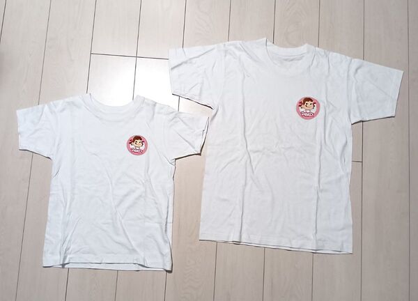 不二家 ペコちゃん親子Tシャツ