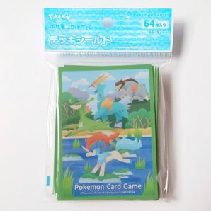 新品 ポケモンカードゲーム デッキシールド ケルディオ ポケカ スリーブ