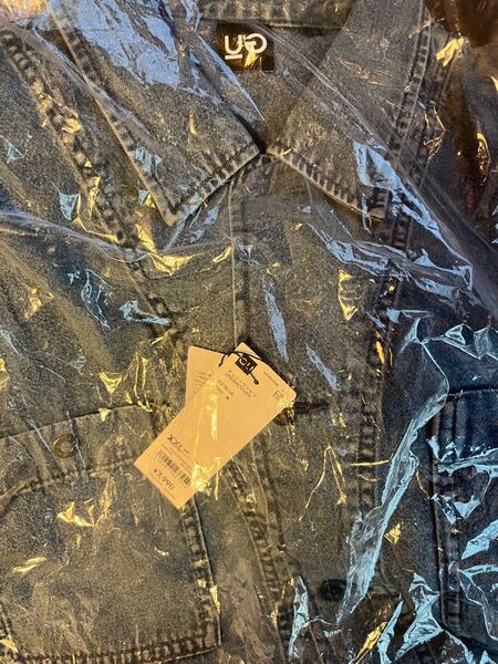 GU アンダーカバー チュニックシャツ ブルー XXL