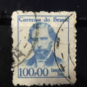 ブラジル切手★ ゴンサルベス・ディアス 詩人 1965年