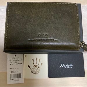Dakota ダコタ ブラックレーベル ガウディ カーキ 二つ折り財布
