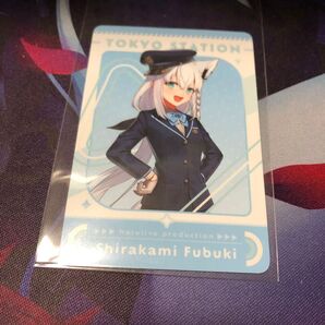 hololive Station ホロライブ 東京駅 白上フブキ ノベルティ