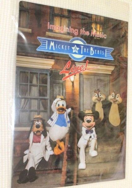 TDL 実写 クリアホルダーセット ディズニーランド イマジニングザマジック