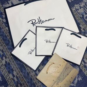 【まとめ売り】Ron Herman ロンハーマン ショッパー 紙袋 袋 5枚セット価格