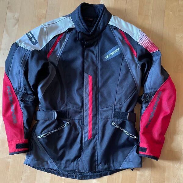 KOMINE バイクジャケット メンズMサイズ 中古品 インナー付き 取り外し可能