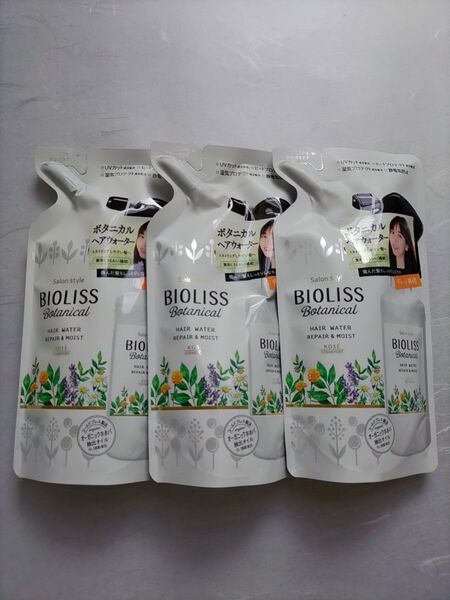 BIOLISS Botanical ヘアウォーター 詰めかけ用 230ml×3個セット