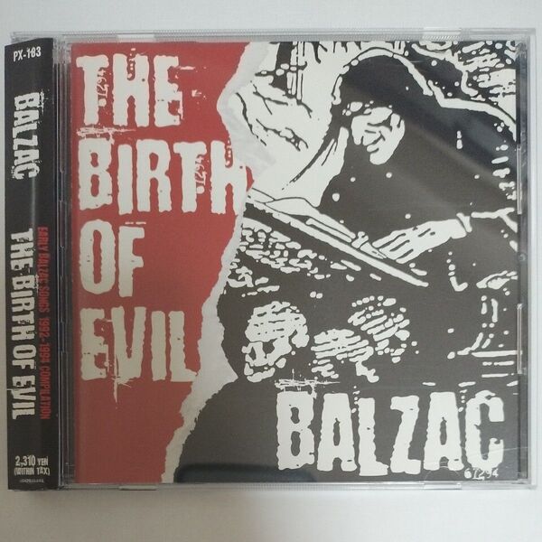 【帯付】バルザック THE BIRTH OF EVIL BALZAC CD