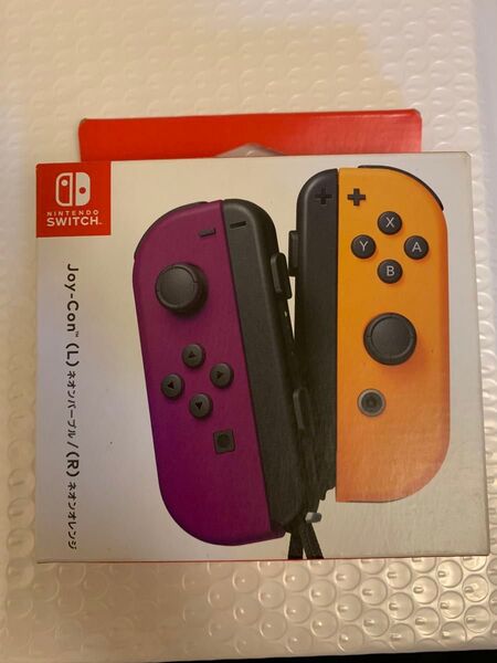 【任天堂純正品】Joy-Con(L) ネオンパープル/(R) ネオンオレンジ