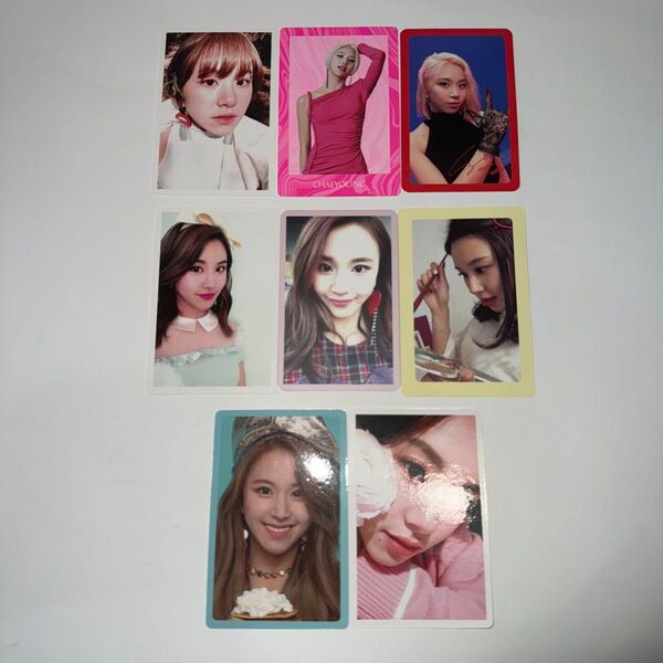 TWICE チェヨン トレカ フォトカード いろいろ 8枚セット