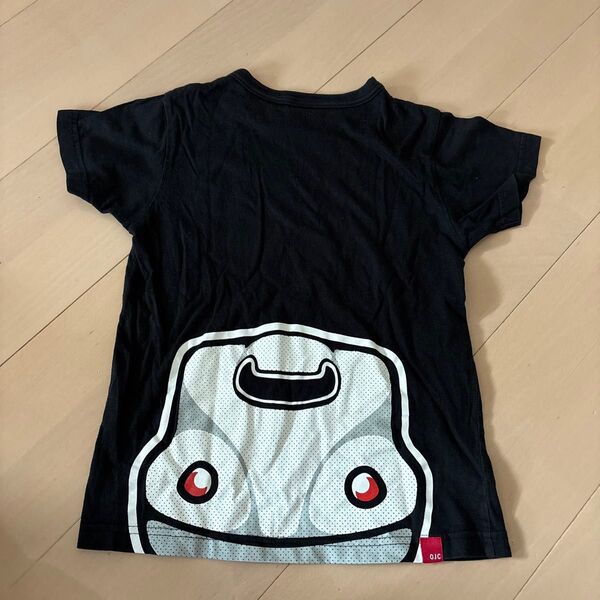 OJICO ブラック Tシャツ キャラクター オジコ N700系新幹線 8T