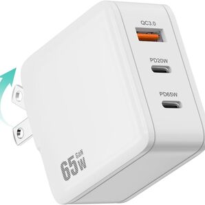 PD USB充電器 65W TypeC 急速充電器 高速充電器 PD対応 USB充電器 65W 急速充電器 高速充電器 PD