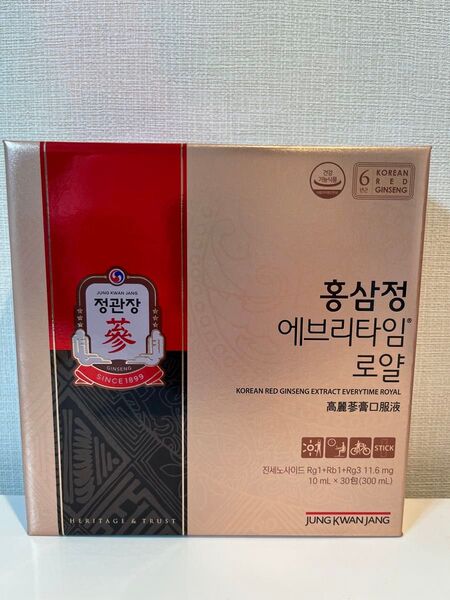 正官庄高麗人蔘紅蔘エブリタイムロイヤル10ml×30包