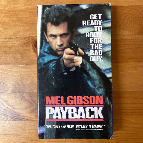 ペイバック vhs ビデオ 輸入版 海外版 英語版 アメリカ版 USA版 米国版