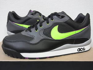 新品箱付 NIKE AIR WILDWOOD ACG WILD WOOD BLACK ELECTRIC GREEN ナイキ エア ワイルドウッド ブラック グリーン AO3116-002 26cm US8