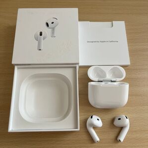 【使用期間5ヶ月!!】Apple AirPods4 MXP93J/A アクティブノイズキャンセリング搭載モデル ワイヤレスイヤホン