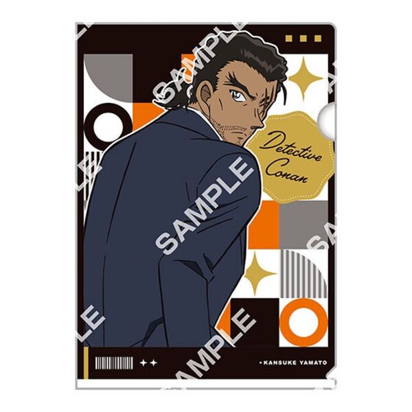 【ジャンボカードダス/フラットガシャポン】名探偵コナン miniクリアファイルコレクション2025 「大和敢助」