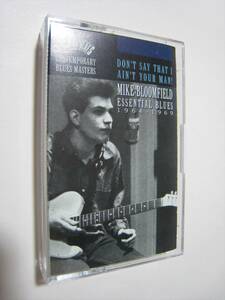 【カセットテープ】 MICHAEL BLOOMFIELD / ESSENTIAL BLUES : 1964-1969 US版 マイク・ブルームフィールドPAUL BUTTERFIELD AL KOOPER