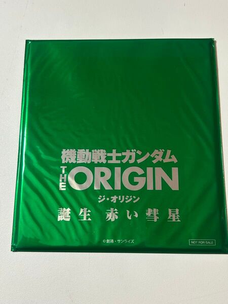 機動戦士ガンダム THE ORIGIN ミニ色紙 アムロ フラウ