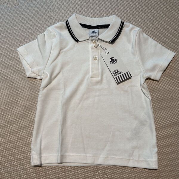 PETIT BATEAU ベビーポロシャツ 24m / 86cm 新品