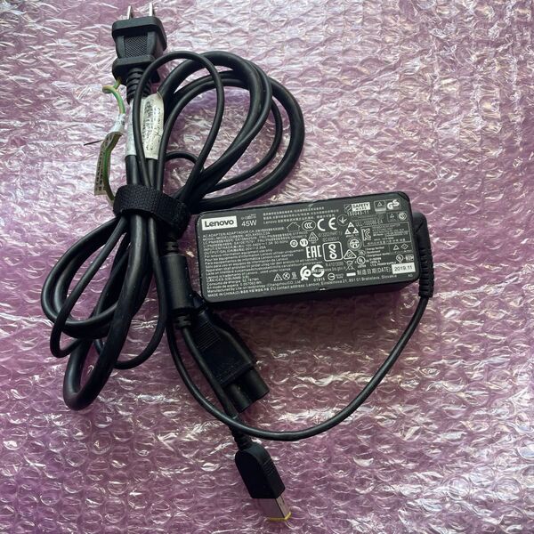 中古 純正品 LENOVO ACアダプター20V 2.25A 45w 現状渡し(31)