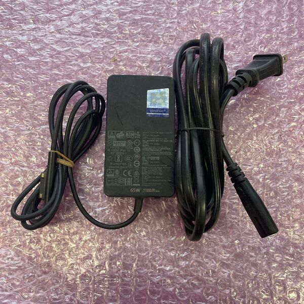 Microsoft 中古 マイクロソフト1706 ACアダプター65W 現状渡し(43)