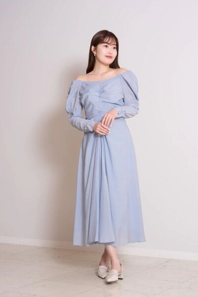 Herlipto Camellia Sleeve Long Dress