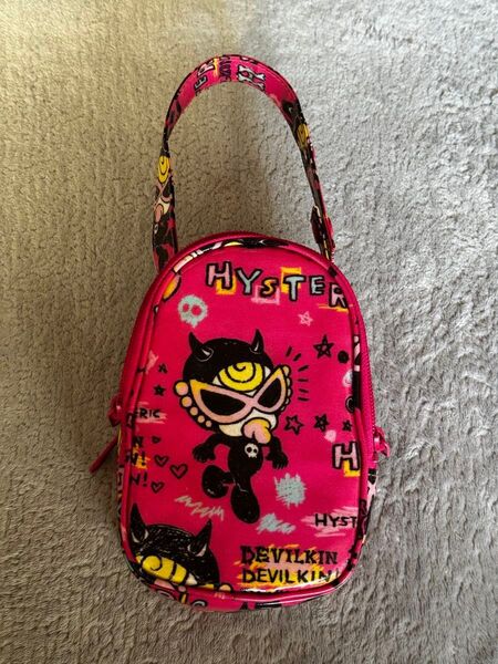 HYSTERIC MINI DEVILKIN マグ 保冷バッグ ピンク ヒスミニ