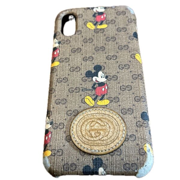 スマホケース GUCCI&ミッキー コラボ