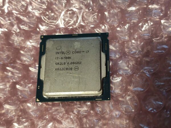 Intel インテル CPU Core i7-6700K 4c8t 動作品