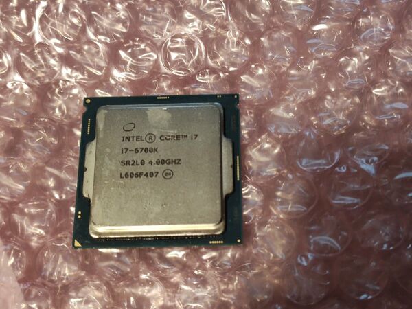 Intel インテル CPU Core i7-6700K 4c8t 動作品
