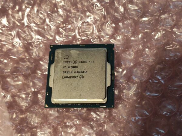 Intel インテル CPU Core i7-6700K 4c8t 動作品