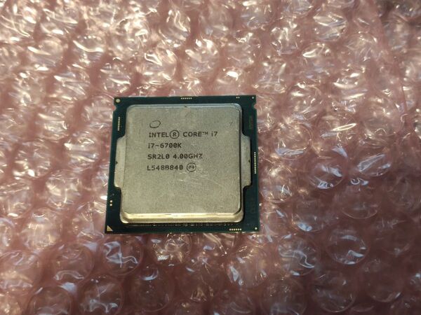 Intel インテル CPU Core i7-6700K 4c8t 動作品